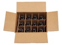 Case of 12 Empty 1 oz Dosage Bottles - dropper top